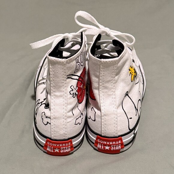 Converse X Peanut Chuck Taylor All Star Hi White sz 7 - Picture 6 of 10